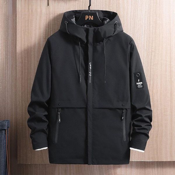 men's jackets man long sleeve japanese streetwear men clothing mens hooded jacket autumn winter casual hoodie solid color, Black;brown
men's jackets man long sleeve japanese streetwear men clothing mens hooded jacket autumn winter casual hoodie solid color, Black;brown