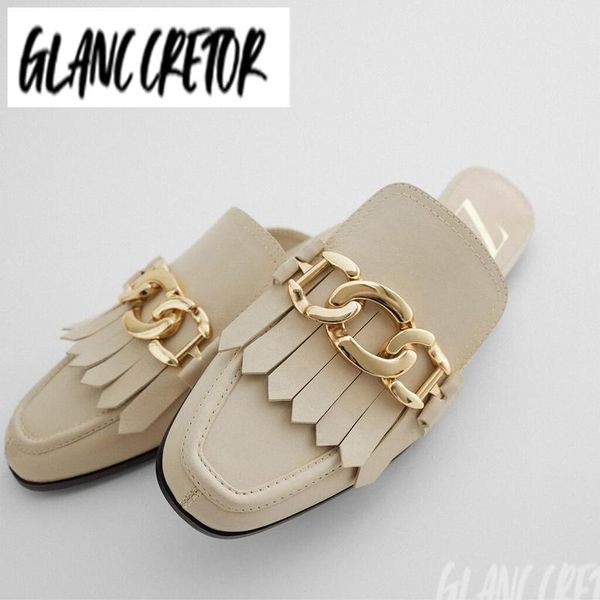 slippers 2021 autumn england office lady simple solid leather chain moccasin shoes mules women, Black
slippers 2021 autumn england office lady simple solid leather chain moccasin shoes mules women, Black