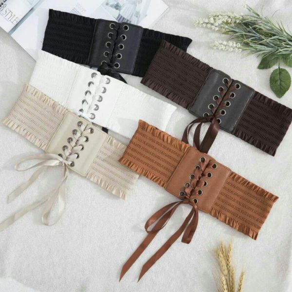 belts women wide defined waist luxury cummerbunds lace tassel bow waistband fashion all match lady sweet goth accessories 2021, Black;brown
belts women wide defined waist luxury cummerbunds lace tassel bow waistband fashion all match lady sweet goth accessories 2021, Black;brown