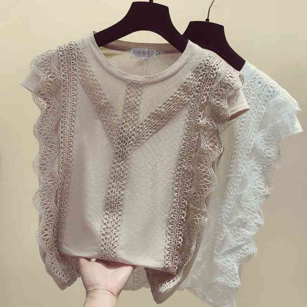 summer sleeveless blouse shirt women blouse women o-neck lace chiffon blouse shirts clothes blusas camisas mujer d202 210426, White
summer sleeveless blouse shirt women blouse women o-neck lace chiffon blouse shirts clothes blusas camisas mujer d202 210426, White