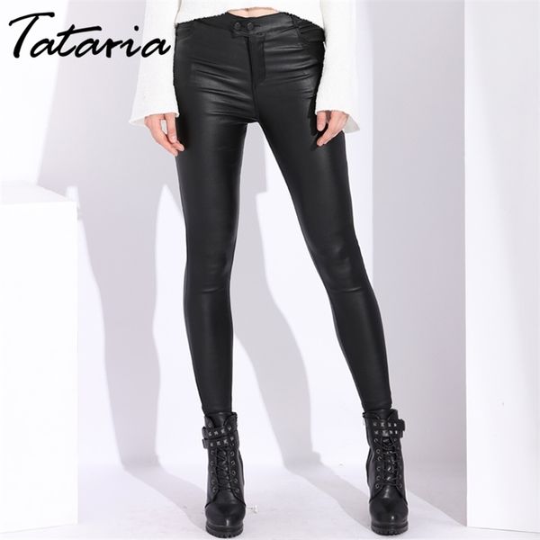 women skinny pu leather pants legging trousers high waist pantalon femme stretch pencil 210514, Black;white
women skinny pu leather pants legging trousers high waist pantalon femme stretch pencil 210514, Black;white