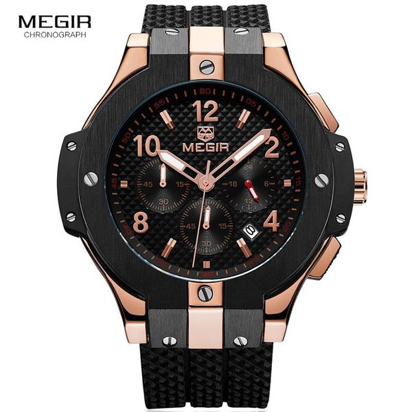 wristwatches 2021 luxury men's watches fashion military sports chronograph quartz watch silicone strap waterproof luminous wristwatch m, Slivery;brown 
wristwatches 2021 luxury men's watches fashion military sports chronograph quartz watch silicone strap waterproof luminous wristwatch m, Slivery;brown