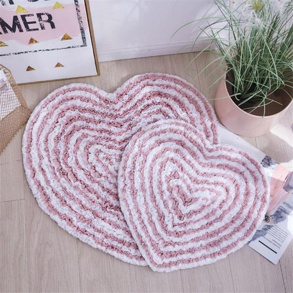 pcs 60x60cm japan style pastoral pink heart doormat non-slip 100% cotton fabric lovely living room balcony decoration carpets
pcs 60x60cm japan style pastoral pink heart doormat non-slip 100% cotton fabric lovely living room balcony decoration carpets