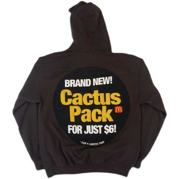 men's hoodies flaneur travis scott co branded mcdonald's three-dimensional printed hoodie sweater cactus pack, Black
men's hoodies flaneur travis scott co branded mcdonald's three-dimensional printed hoodie sweater cactus pack, Black
