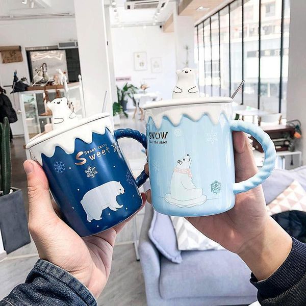 mugs cute coffee ceramic cup office drinking mug with lid spoon milk blue and white couple cups gifts for friends christmas
mugs cute coffee ceramic cup office drinking mug with lid spoon milk blue and white couple cups gifts for friends christmas