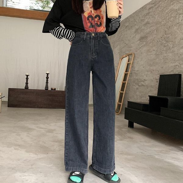 women's jeans women retro chic wide-leg trendy harajuku vintage loose high waisted ladies trouser denim all-match female streetwear fal, Blue
women's jeans women retro chic wide-leg trendy harajuku vintage loose high waisted ladies trouser denim all-match female streetwear fal, Blue