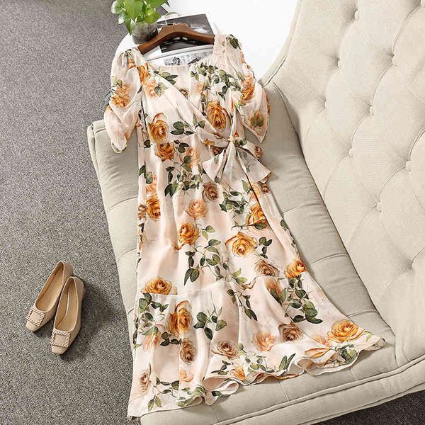 casual dresses summer short sleeve square neck floral print natural silk ribbon tie bow beaded mid-calf dress elegant 21a152104093 1amx, Black;gray
casual dresses summer short sleeve square neck floral print natural silk ribbon tie bow beaded mid-calf dress elegant 21a152104093 1amx, Black;gray