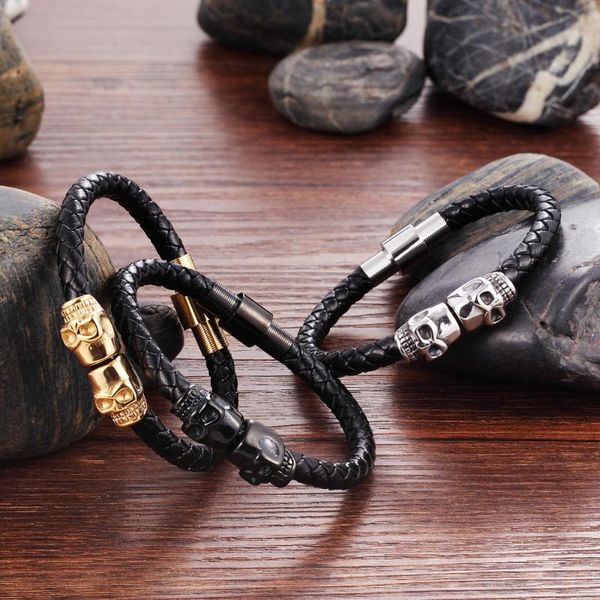 charm bracelets moge trendy men genuine leather bracelet mixed color magnet handmade bangles gift for cool boys, Golden;silver
charm bracelets moge trendy men genuine leather bracelet mixed color magnet handmade bangles gift for cool boys, Golden;silver