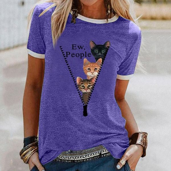 women's t-shirt tshirts women t shirt 2021 summer short sleeve harajuku t-shirts casual ew,people letter tee shirts for cat tees y2k, White
women's t-shirt tshirts women t shirt 2021 summer short sleeve harajuku t-shirts casual ew,people letter tee shirts for cat tees y2k, White