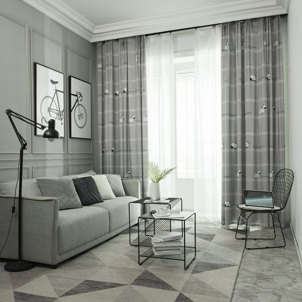 curtain & drapes 1 pc semi-shading mondern blackout panda pattern for living dining room bedroom window brushed fabric 2jl475
curtain & drapes 1 pc semi-shading mondern blackout panda pattern for living dining room bedroom window brushed fabric 2jl475
