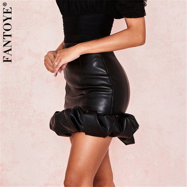 fantoye vintage elegant black pu women fashion faux leather bud autumn pleated ladies party short skirts 210323
fantoye vintage elegant black pu women fashion faux leather bud autumn pleated ladies party short skirts 210323