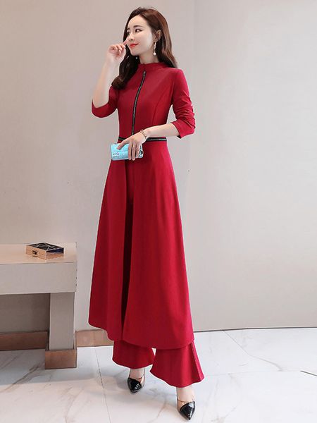 dress spring full women slacks suit three pieces lady of the chic girly girlie zip uniform, Black;gray
dress spring full women slacks suit three pieces lady of the chic girly girlie zip uniform, Black;gray