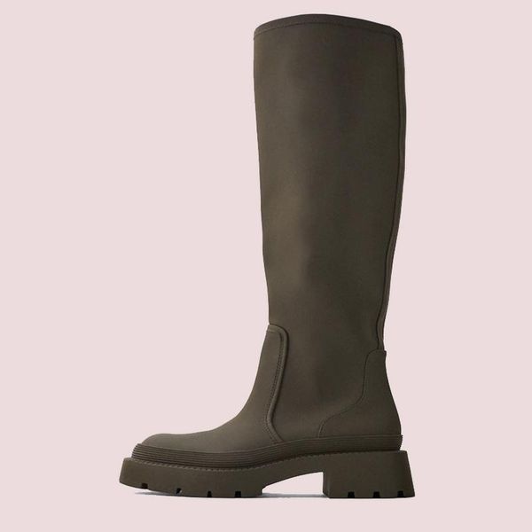 boots long women 2021 autumn winter round head slim knee high slip on high-knight fashion platform shoes, Black
boots long women 2021 autumn winter round head slim knee high slip on high-knight fashion platform shoes, Black