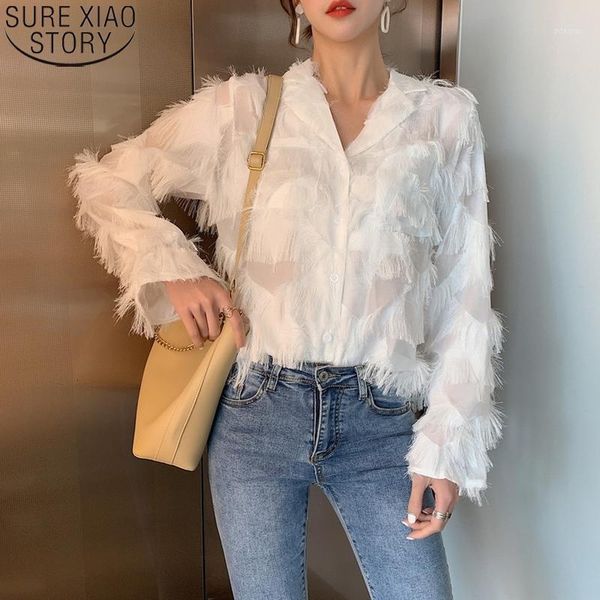 women's blouses & shirts hong kong style feather shirt spring vintage blouse women white long sleeve button tassel chiffon 12692
women's blouses & shirts hong kong style feather shirt spring vintage blouse women white long sleeve button tassel chiffon 12692