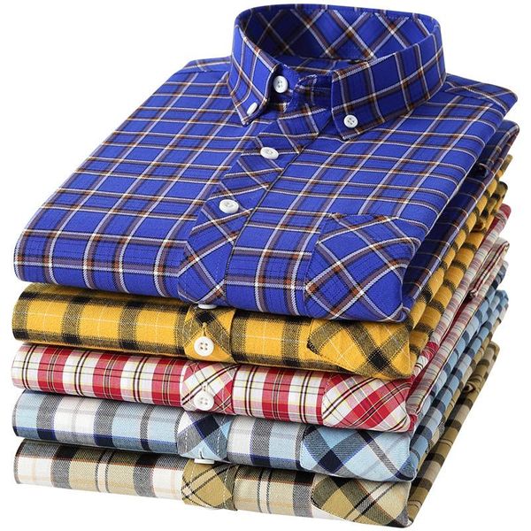 men's casual shirts men brand shirt 100% cotton thick for spring autumn turndown collar long sleeve broadcloth checkered plaids a090816, White;black
men's casual shirts men brand shirt 100% cotton thick for spring autumn turndown collar long sleeve broadcloth checkered plaids a090816, White;black