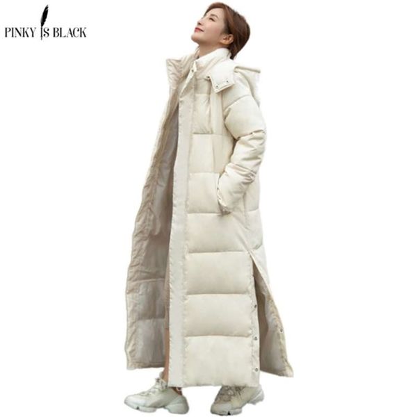 pinkyisblack x-long hooded parkas fashion winter jacket women casual thick down cotton coat warm outwear 210927, Black
pinkyisblack x-long hooded parkas fashion winter jacket women casual thick down cotton coat warm outwear 210927, Black
