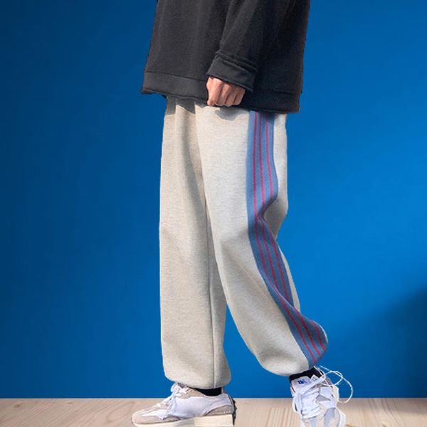 all-match print bouquet feet pants men's trend loose basketball harem side color matching, Black
all-match print bouquet feet pants men's trend loose basketball harem side color matching, Black