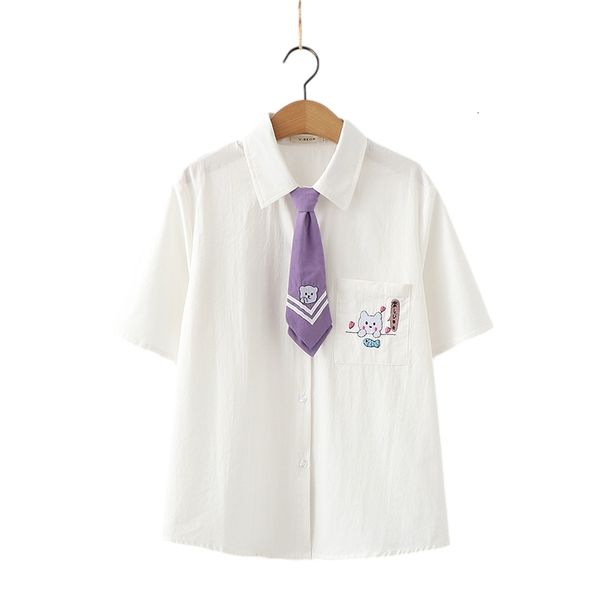 summer harajuku kawaii cat white blouse women cute long sleeve girls button down bow tie front shirt collar school uniform
summer harajuku kawaii cat white blouse women cute long sleeve girls button down bow tie front shirt collar school uniform