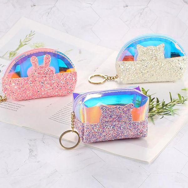 wallets south korea instagram holding jelly transparent coin wallet female fans small simple lovely girl heart cartoon laser, Red;black
wallets south korea instagram holding jelly transparent coin wallet female fans small simple lovely girl heart cartoon laser, Red;black