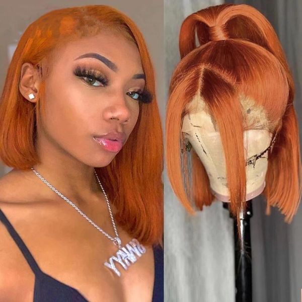 lace wigs dark orange colored front human hair bob pre plucked brazilian 150% density 13x6x1 for women, Black;brown
lace wigs dark orange colored front human hair bob pre plucked brazilian 150% density 13x6x1 for women, Black;brown