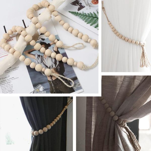 other home decor curtain tiebacks-wood bead tie back beaded-farmhouse window treatment tieback natural wooden decorative clips
other home decor curtain tiebacks-wood bead tie back beaded-farmhouse window treatment tieback natural wooden decorative clips