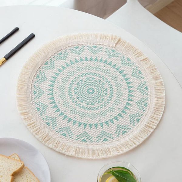 mats & pads european bohemian style round table mat printed cotton woven placemats cutlery dinnerware for home el banquet wedding
mats & pads european bohemian style round table mat printed cotton woven placemats cutlery dinnerware for home el banquet wedding
