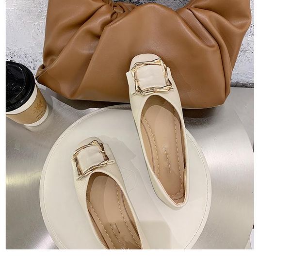 2021 spring and autumn shoes with new style fashion flat bottom square head women's shoes@9014, Black
2021 spring and autumn shoes with new style fashion flat bottom square head women's shoes@9014, Black