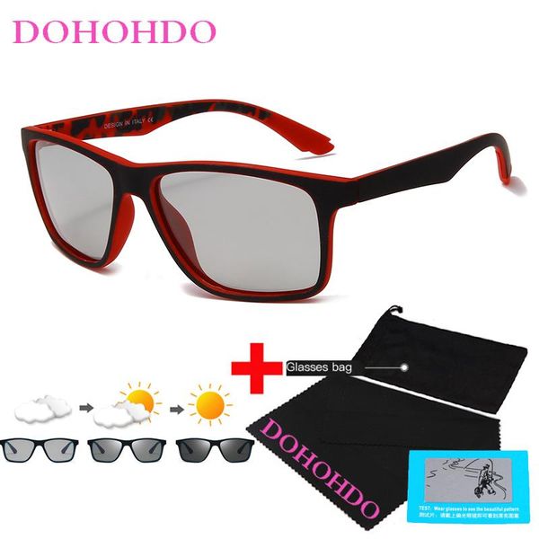 sunglasses men pochromic polarized discoloration glasses change color sun day night vision driving male goggles uv400, White;black
sunglasses men pochromic polarized discoloration glasses change color sun day night vision driving male goggles uv400, White;black