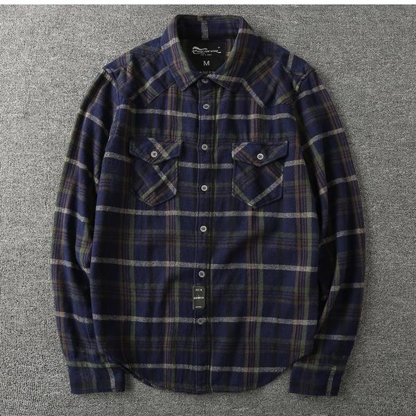 men's casual shirts spring fashion men vintage long sleeve plaid flannel shirt japanese trendy button up cargo male cloth, White;black
men's casual shirts spring fashion men vintage long sleeve plaid flannel shirt japanese trendy button up cargo male cloth, White;black