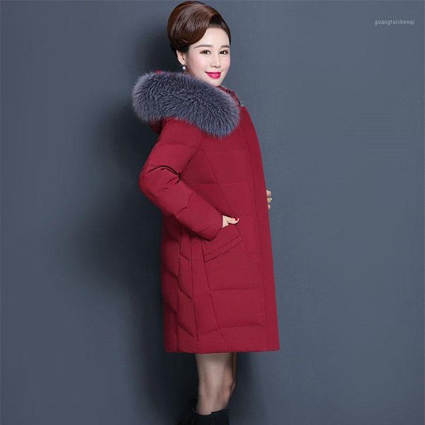 women's down & parkas winter women jacket 2021 middle-aged female 40-50 years old ladies coat thick mid-long cw218, Black
women's down & parkas winter women jacket 2021 middle-aged female 40-50 years old ladies coat thick mid-long cw218, Black