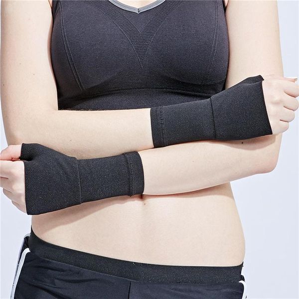 fitness wrist guard arthritis brace sleeve support glove breathable elastic palm hand supports protector, Black;red
fitness wrist guard arthritis brace sleeve support glove breathable elastic palm hand supports protector, Black;red