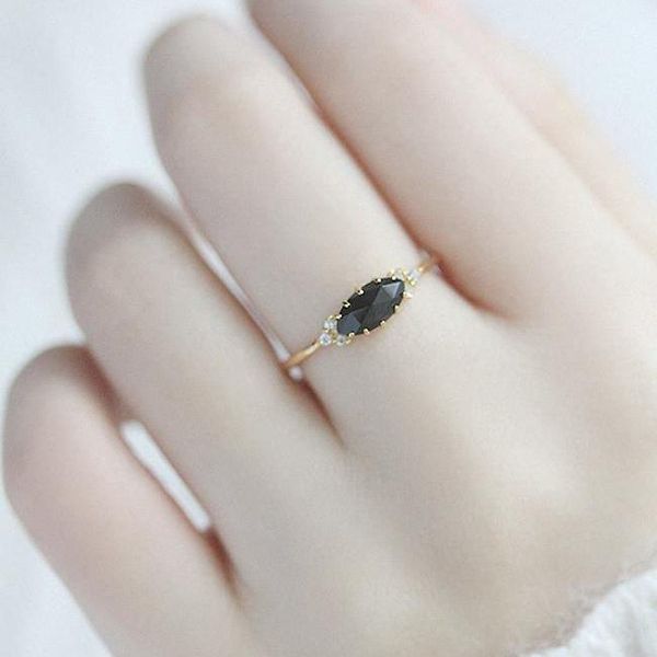 cluster rings original natural diamond-studded black agate opening adjustable ring retro light luxury charm lady brand silver jewelry, Golden;silver
cluster rings original natural diamond-studded black agate opening adjustable ring retro light luxury charm lady brand silver jewelry, Golden;silver