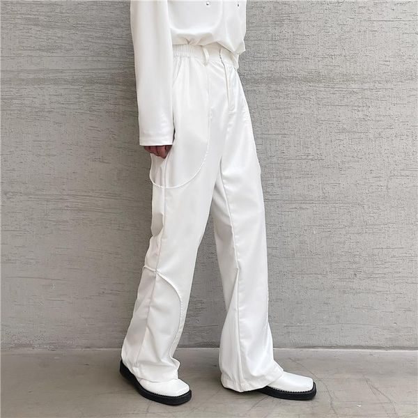 men's pants 2021 autumn korean style unique fake two pieces design men casual loose white drap for trousers,size m-xxl, Black
men's pants 2021 autumn korean style unique fake two pieces design men casual loose white drap for trousers,size m-xxl, Black