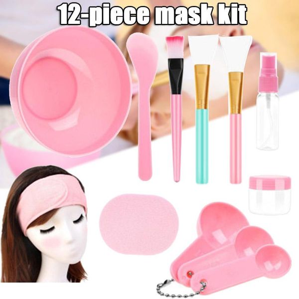 12pcs/set face mask mixing bowl set diy facemask tools kit with stick brush spoon thin889 eyebrow & stencils
12pcs/set face mask mixing bowl set diy facemask tools kit with stick brush spoon thin889 eyebrow & stencils