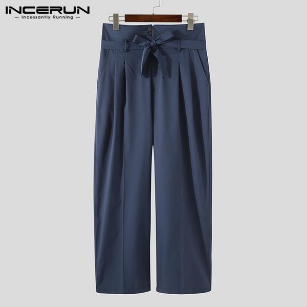 fashion men straight pants high waist lace up korean trousers button joggers solid color casual streetwear incerun s-5xl men's, Black
fashion men straight pants high waist lace up korean trousers button joggers solid color casual streetwear incerun s-5xl men's, Black