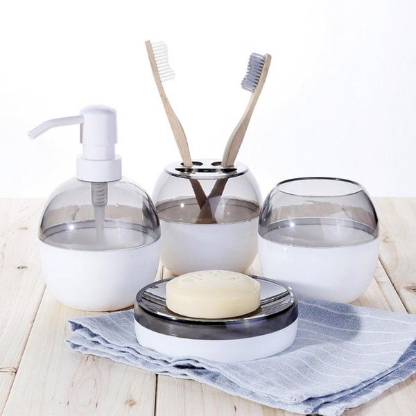 bath accessory set 4pcs/set bathroom cleaning plastic round soap dish mouthwash cup lotion bottle dispenser household accessories
bath accessory set 4pcs/set bathroom cleaning plastic round soap dish mouthwash cup lotion bottle dispenser household accessories