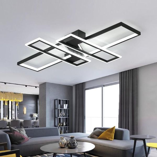modern led chandelier lighting fixtures for living room bedroom kitchen home decor with remote control black lustre ceiling lamp lights
modern led chandelier lighting fixtures for living room bedroom kitchen home decor with remote control black lustre ceiling lamp lights