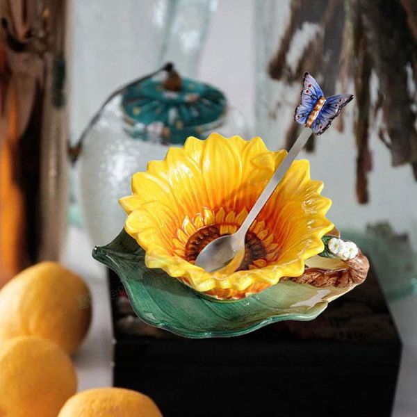cups & saucers hand painted sunflower cup with saucer spoon under glazed ceramic coffee tea set special birthday wedding housewarming gifts
cups & saucers hand painted sunflower cup with saucer spoon under glazed ceramic coffee tea set special birthday wedding housewarming gifts