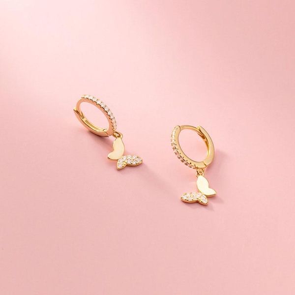 hoop & huggie real 925 sterling silver small earrings with charms women teen girls cz zircon butterfly earings cute korean jewelry 2021, Golden;silver
hoop & huggie real 925 sterling silver small earrings with charms women teen girls cz zircon butterfly earings cute korean jewelry 2021, Golden;silver