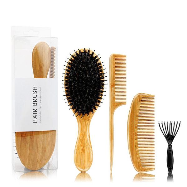 nanzhu air bag bristle close teeth massage and durable antistatic comb rounded wooden bristles home hair styling tool brushes, Silver
nanzhu air bag bristle close teeth massage and durable antistatic comb rounded wooden bristles home hair styling tool brushes, Silver