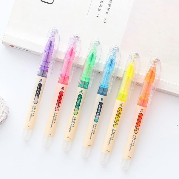 highlighters 1pcs colorful graffiti fashion office school supplies student stationery marker pens, Black;red
highlighters 1pcs colorful graffiti fashion office school supplies student stationery marker pens, Black;red