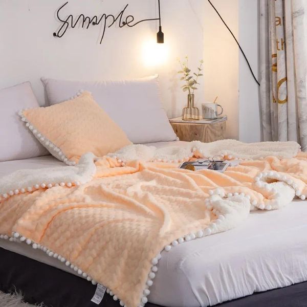 blankets high-thickness diamond-shaped lattice imitates fur blanket which makes baby feel normal in autumn winter warm comfortable
blankets high-thickness diamond-shaped lattice imitates fur blanket which makes baby feel normal in autumn winter warm comfortable