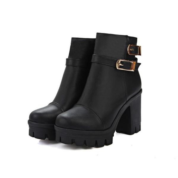 boots big size short buckle embellished women shoes ankle for ladies woman winter, Black
boots big size short buckle embellished women shoes ankle for ladies woman winter, Black