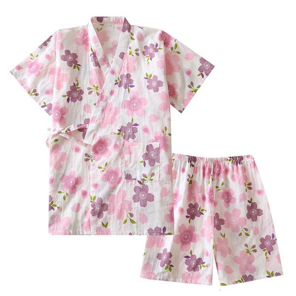 women's sleepwear summer new ladies japanese kinomo style pajamas set comfort loose gauze cotton pink floral printed homewear 88qs, Black;red
women's sleepwear summer new ladies japanese kinomo style pajamas set comfort loose gauze cotton pink floral printed homewear 88qs, Black;red