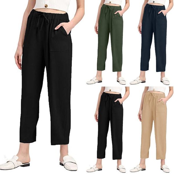 women's pants & capris korean simple versatile leisure women solid comfortable pocket cropped straight-leg pant sweatpants casual loose, Black;white
women's pants & capris korean simple versatile leisure women solid comfortable pocket cropped straight-leg pant sweatpants casual loose, Black;white
