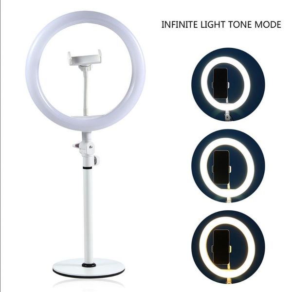 compact mirrors 10" led ring makeup mirror light fill dimmable lamp studio po phone video live pography selfie with usb cable
compact mirrors 10" led ring makeup mirror light fill dimmable lamp studio po phone video live pography selfie with usb cable