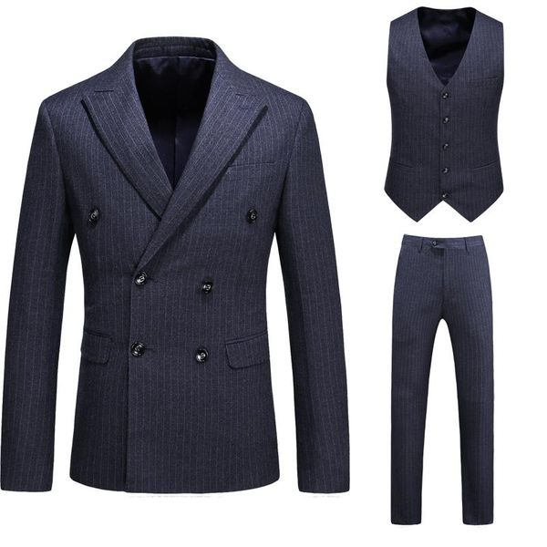 men's suits & blazers brand three piece men latest fashion for slim fit man wedding suit gray jacket pants vest, White;black
men's suits & blazers brand three piece men latest fashion for slim fit man wedding suit gray jacket pants vest, White;black