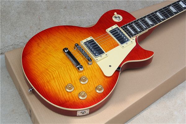 delivery, tiger maple guitar, electric guitar, rosewood fingerboard, making old guitar color can be customized
delivery, tiger maple guitar, electric guitar, rosewood fingerboard, making old guitar color can be customized