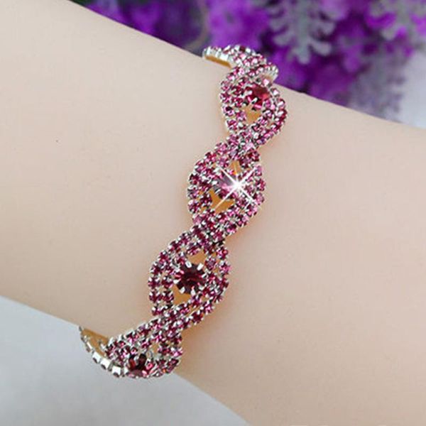 elegant austrian crystal bracelet women rhinestone bangle gift charm bracelets, Golden;silver
elegant austrian crystal bracelet women rhinestone bangle gift charm bracelets, Golden;silver