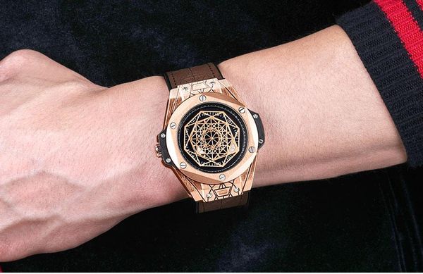 wristwatches luxury brand quartz watches men leather strap military sports wristwatch man waterproof watch relogios masculino, Slivery;brown
wristwatches luxury brand quartz watches men leather strap military sports wristwatch man waterproof watch relogios masculino, Slivery;brown